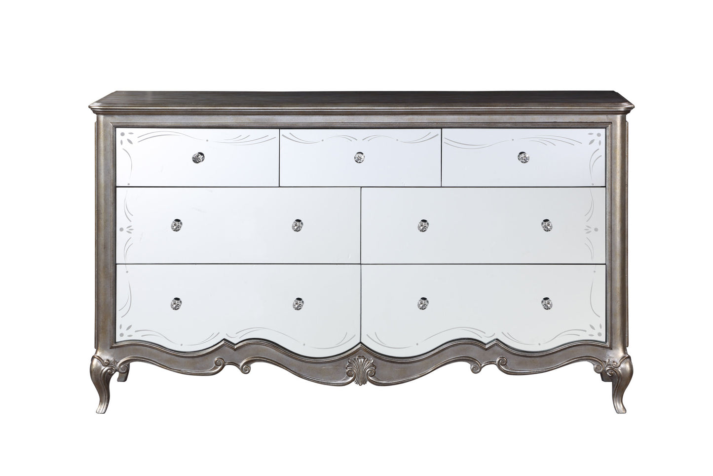 ACME Esteban Dresser (Jewelry Box) in Antique Champagne 22205