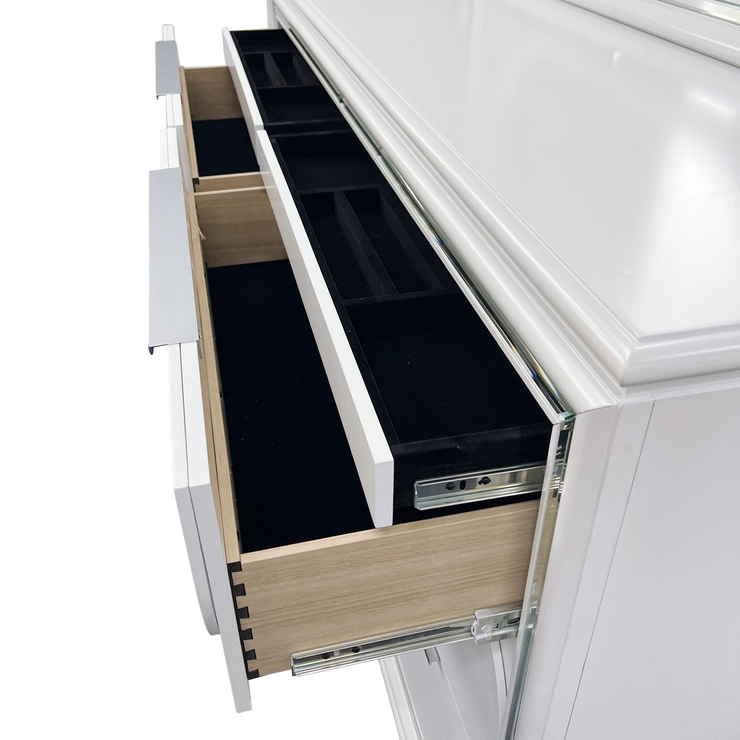 ACME Tarian Dresser, Pearl White Finish BD02320