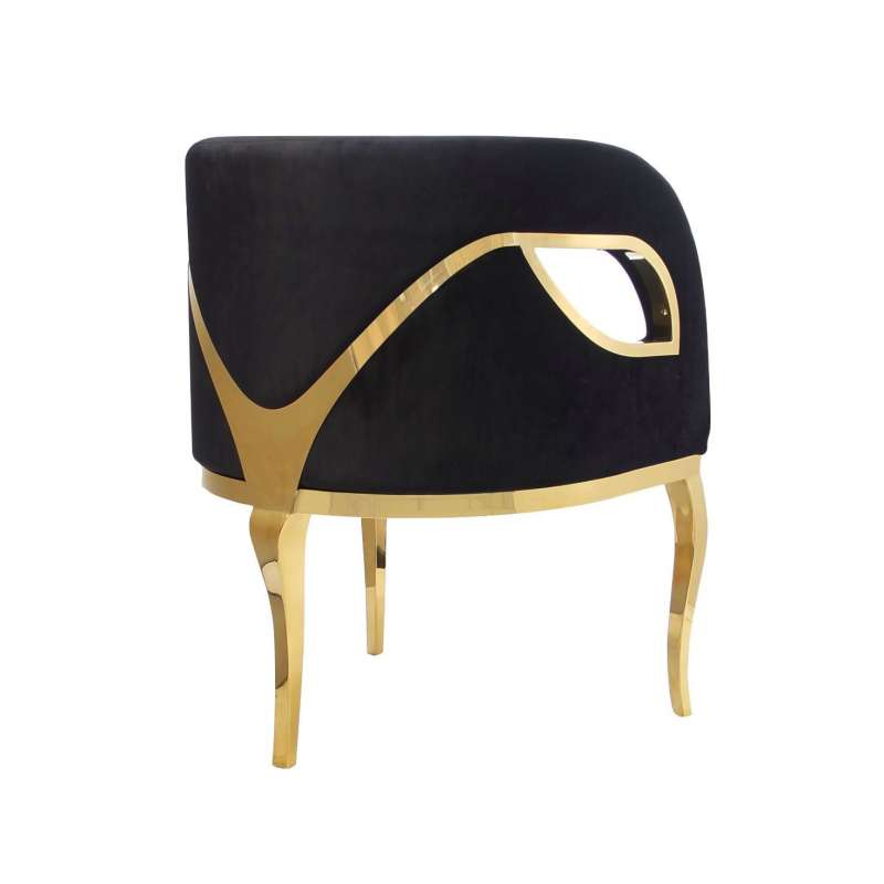 Velvet Luxe Triad Chair