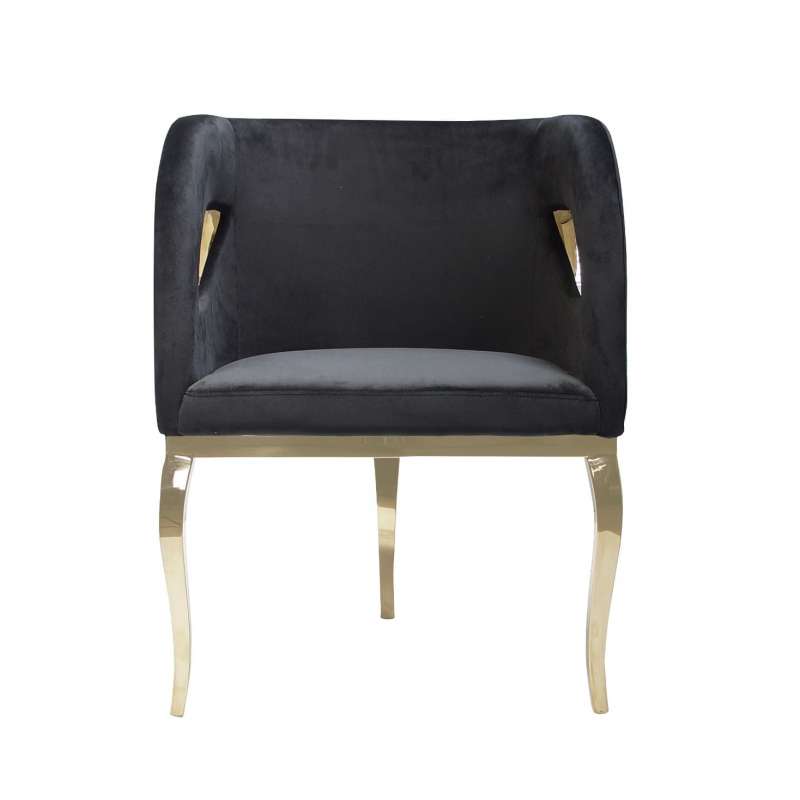 Velvet Luxe Triad Chair