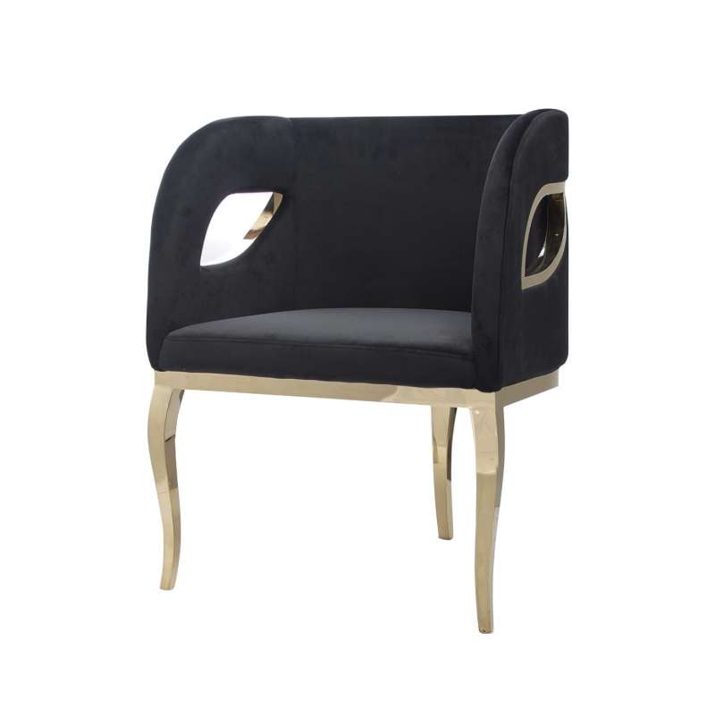 Velvet Luxe Triad Chair