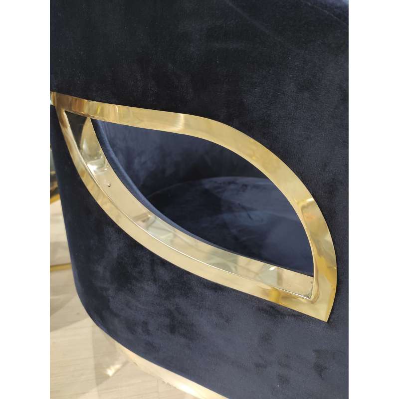 Velvet Luxe Triad Chair