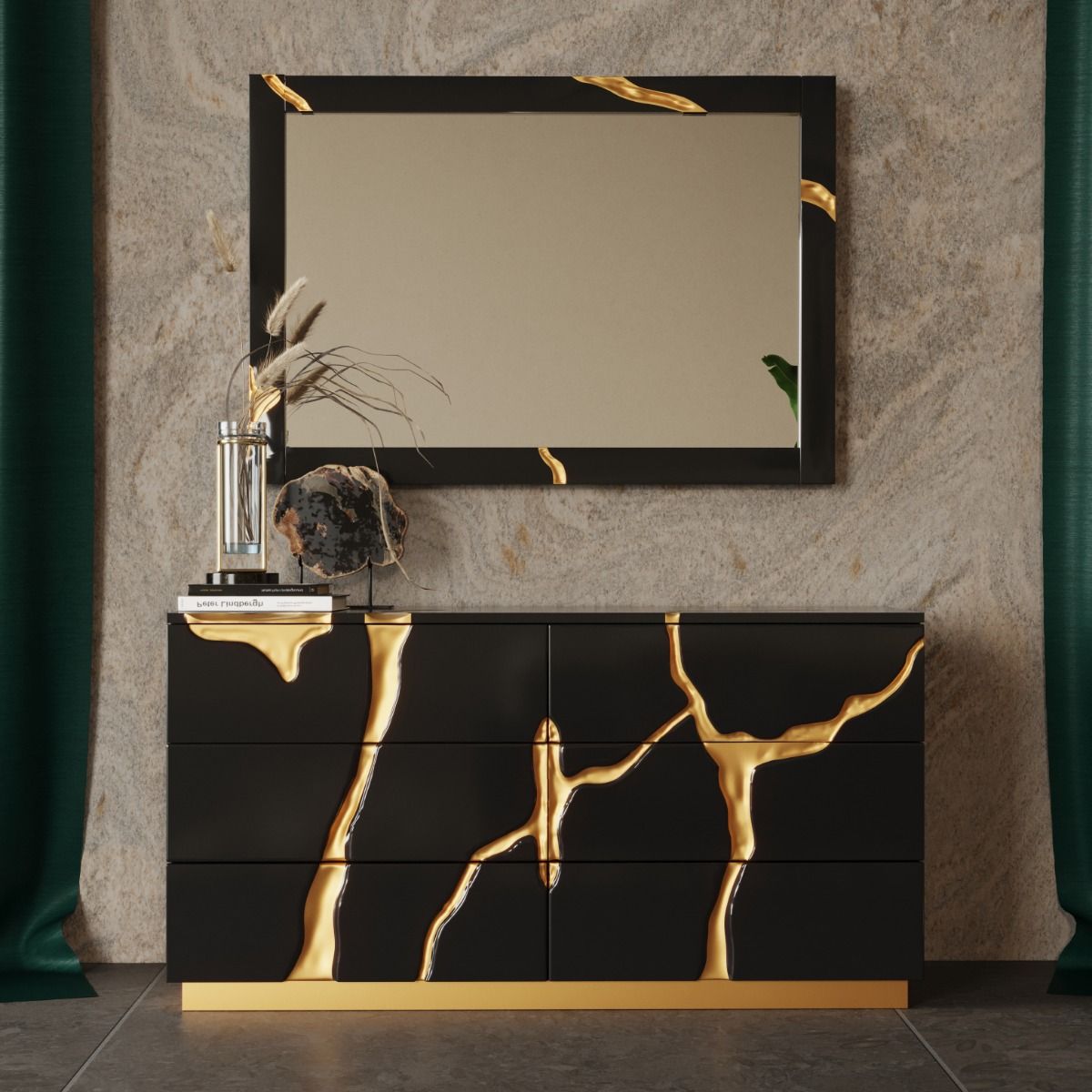 Dover Modern Dresser- 6 Drawers
