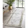 Huntington Retro Marble Border Ivory Glam Rug