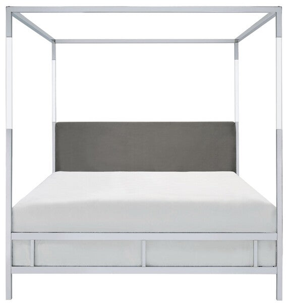 Dorothy Acrylic Canopy Bed- King- 2 colors