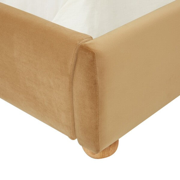 Beccarose Velvet King Bed
