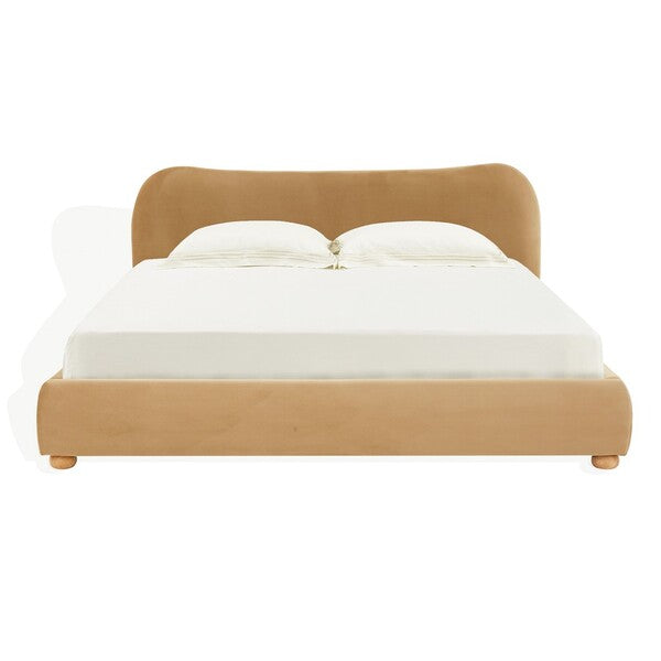 Beccarose Velvet King Bed