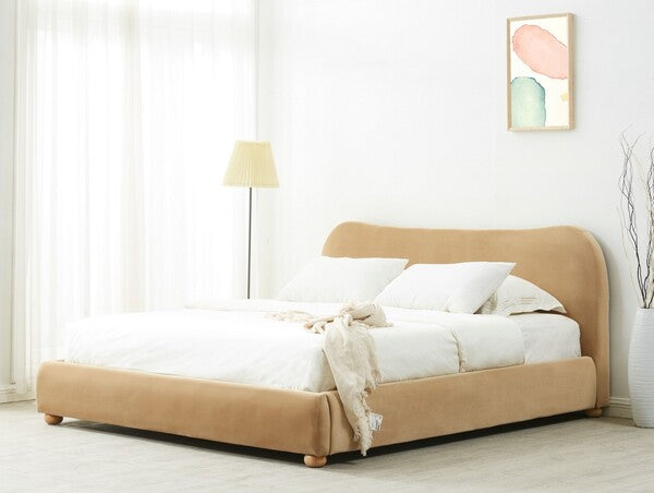 Beccarose Velvet King Bed
