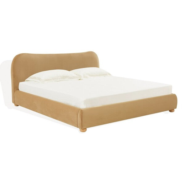 Beccarose Velvet King Bed