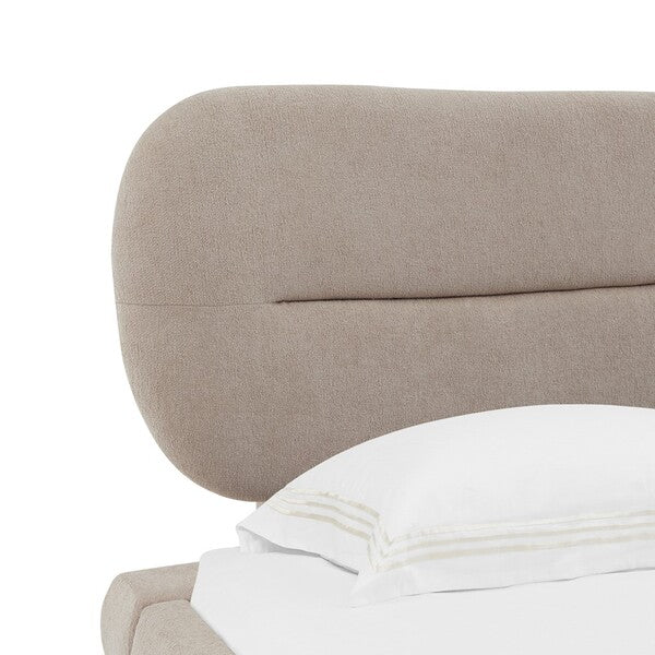 Thalia Oval Headboard King Bed
