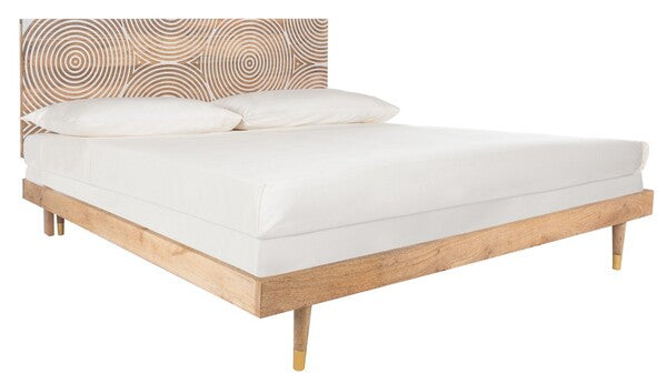 Dalvin Wood Platform Bed