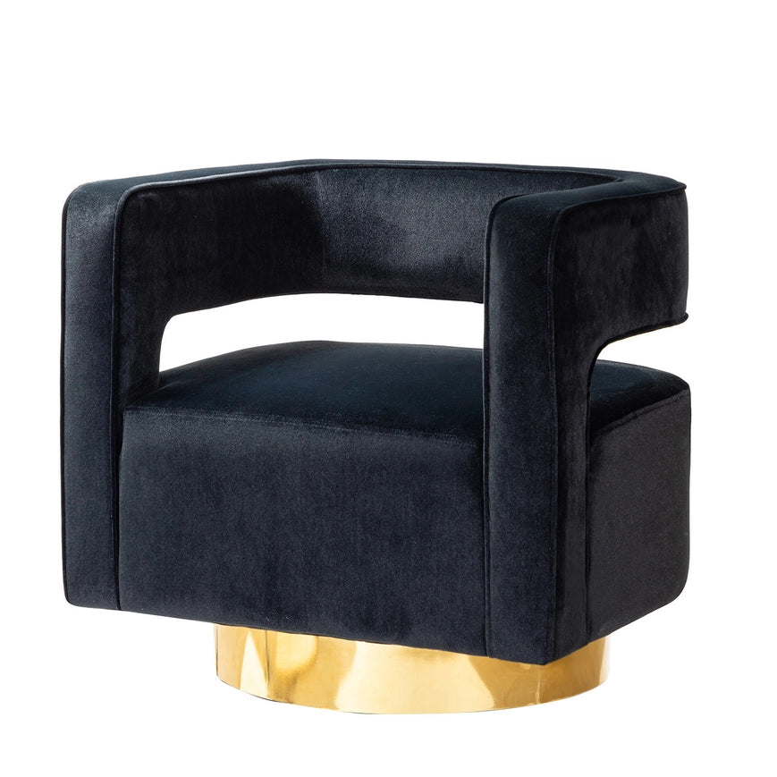 Blanca Swivel Barrel Chair- Multiple colors