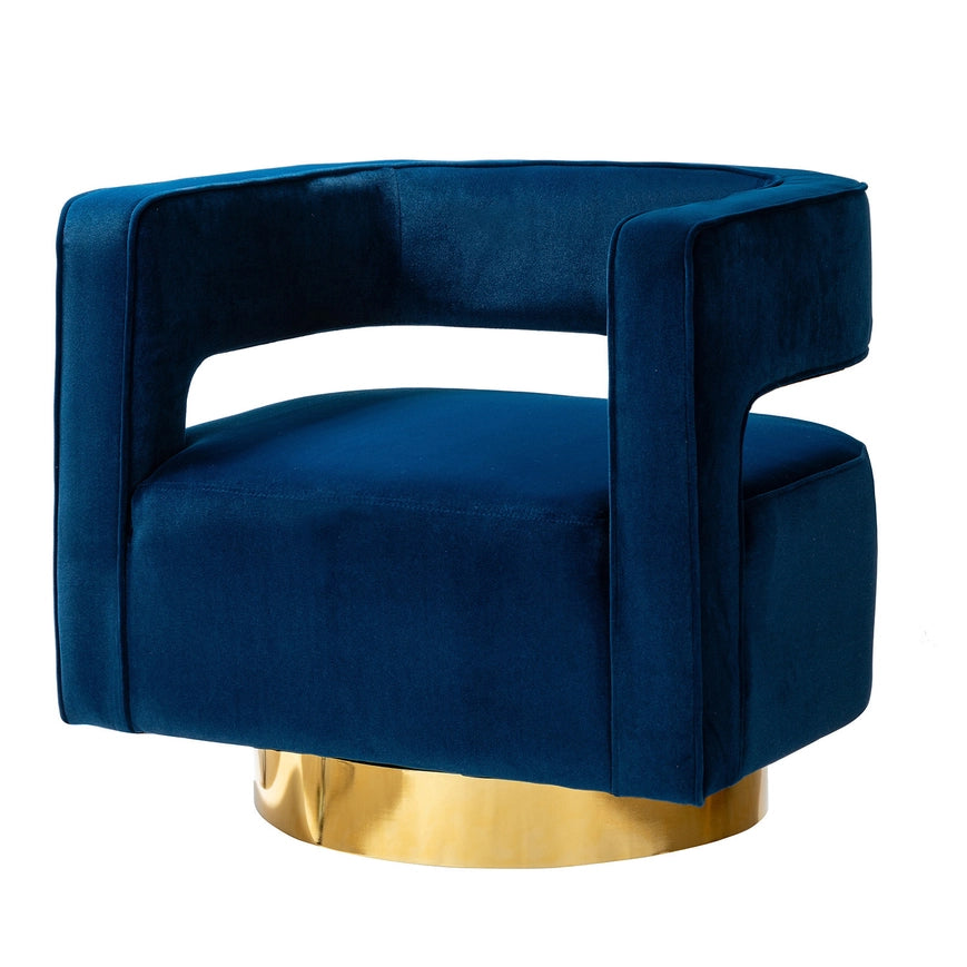 Blanca Swivel Barrel Chair- Multiple colors