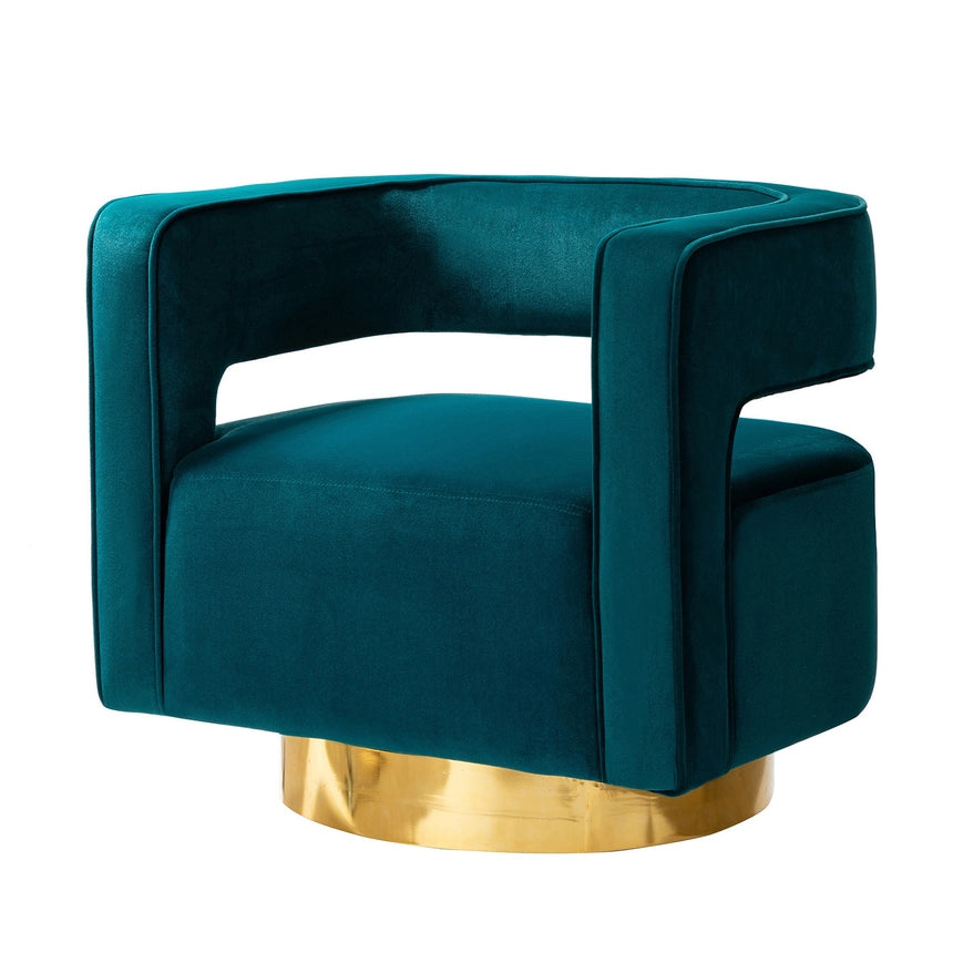 Blanca Swivel Barrel Chair- Multiple colors