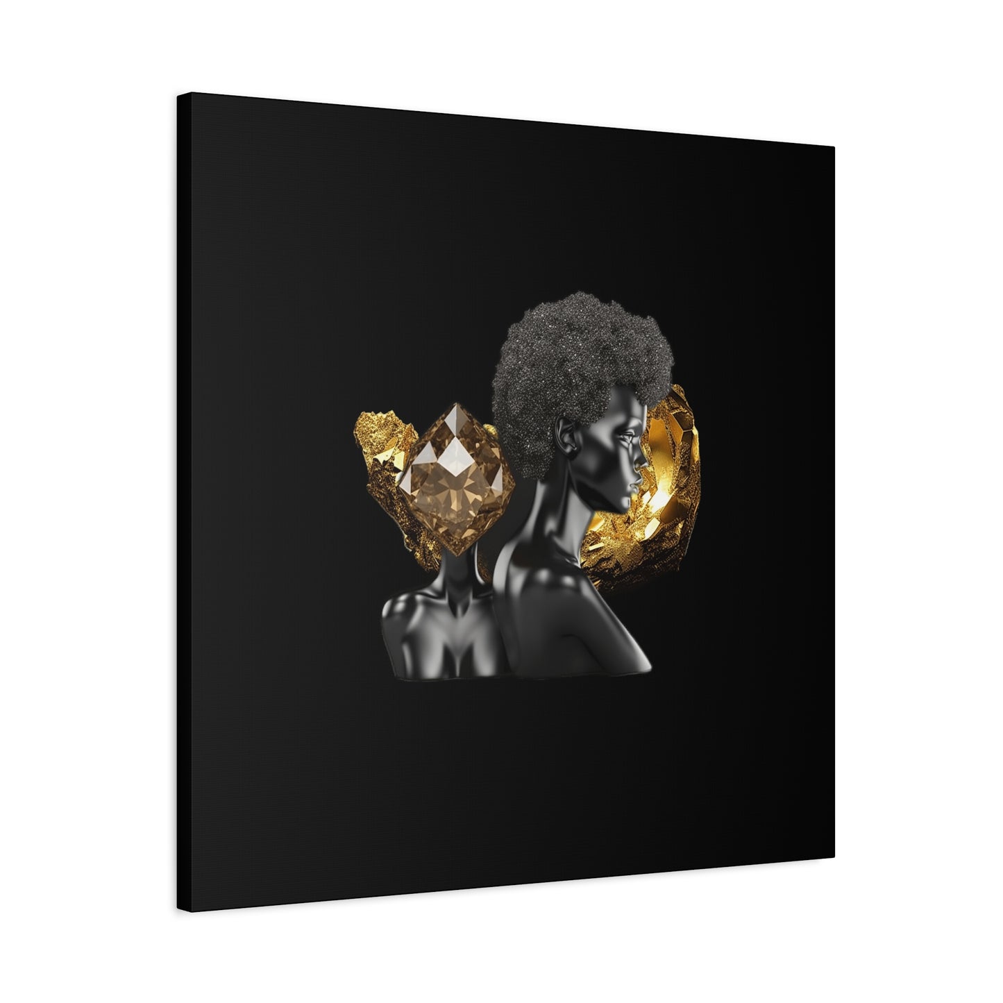 The Black in Everything is Golden (Black)- Wall Art