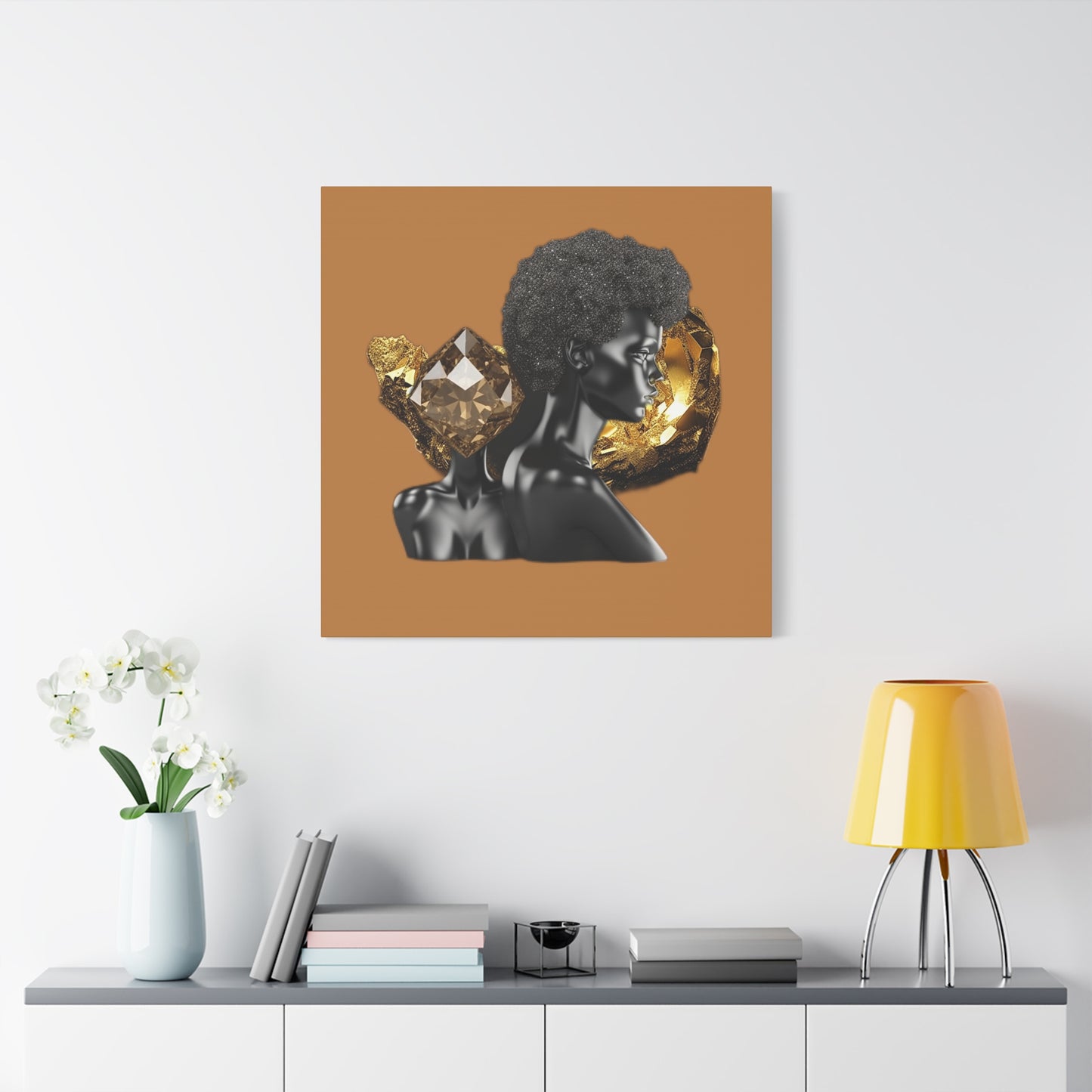The Black in Everything is Golden (Brown)- Wall Art