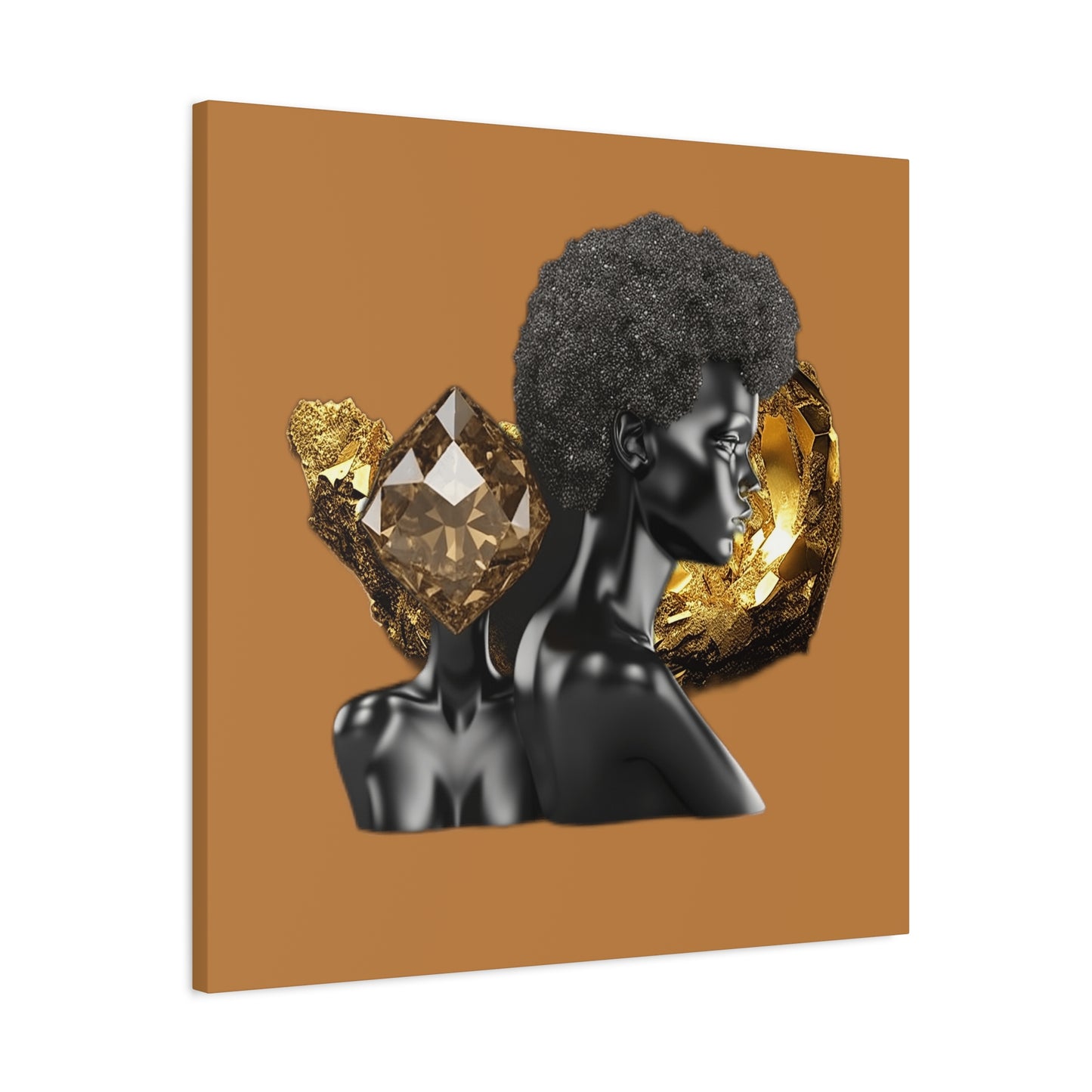 The Black in Everything is Golden (Brown)- Wall Art