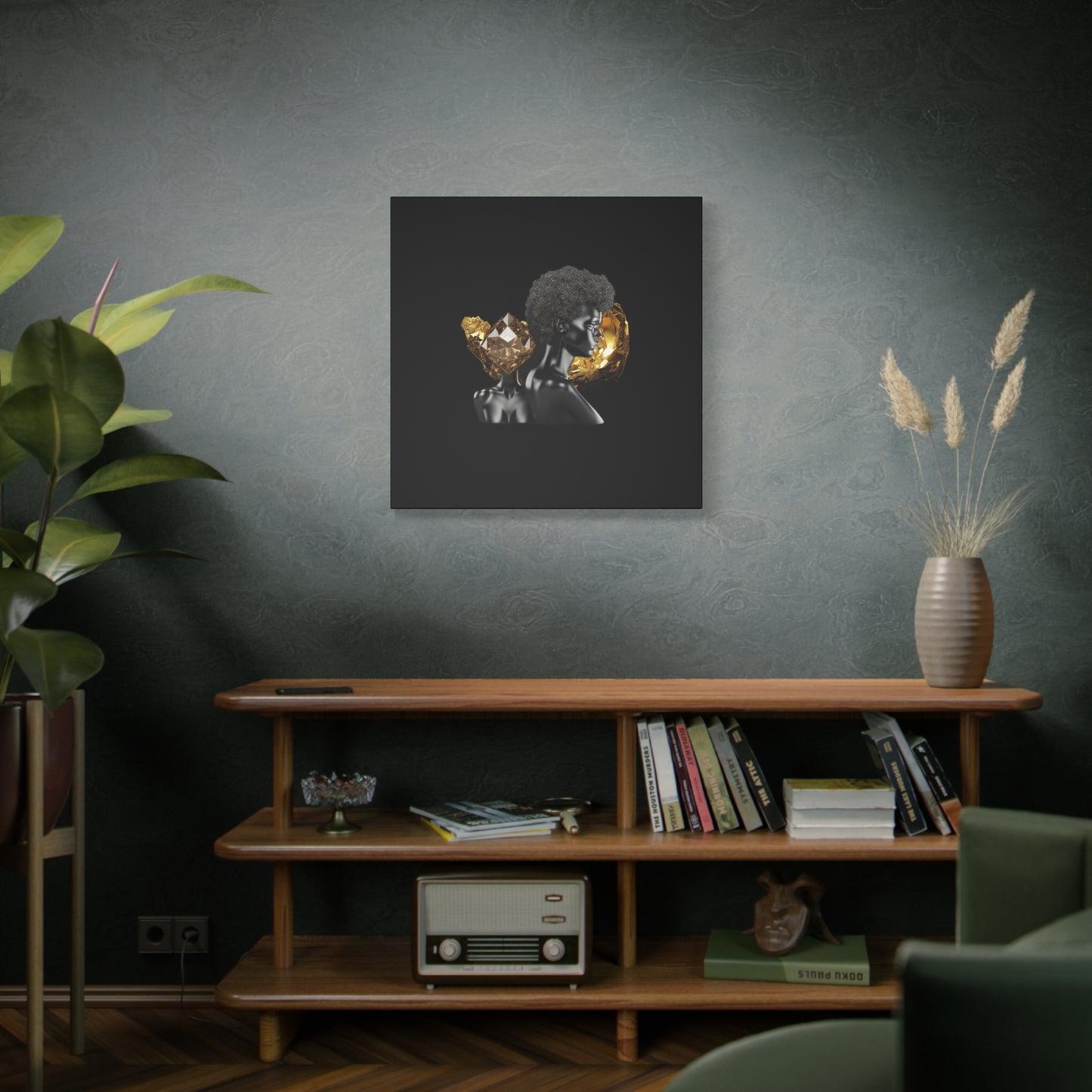 The Black in Everything is Golden (Black)- Wall Art