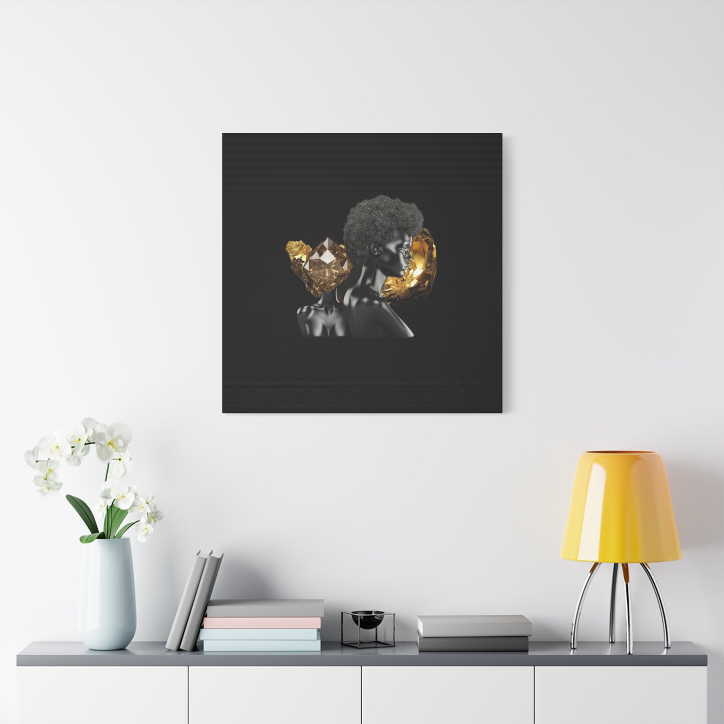 The Black in Everything is Golden (Black)- Wall Art