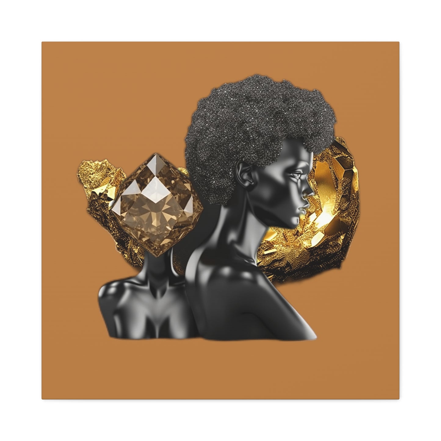 The Black in Everything is Golden (Brown)- Wall Art