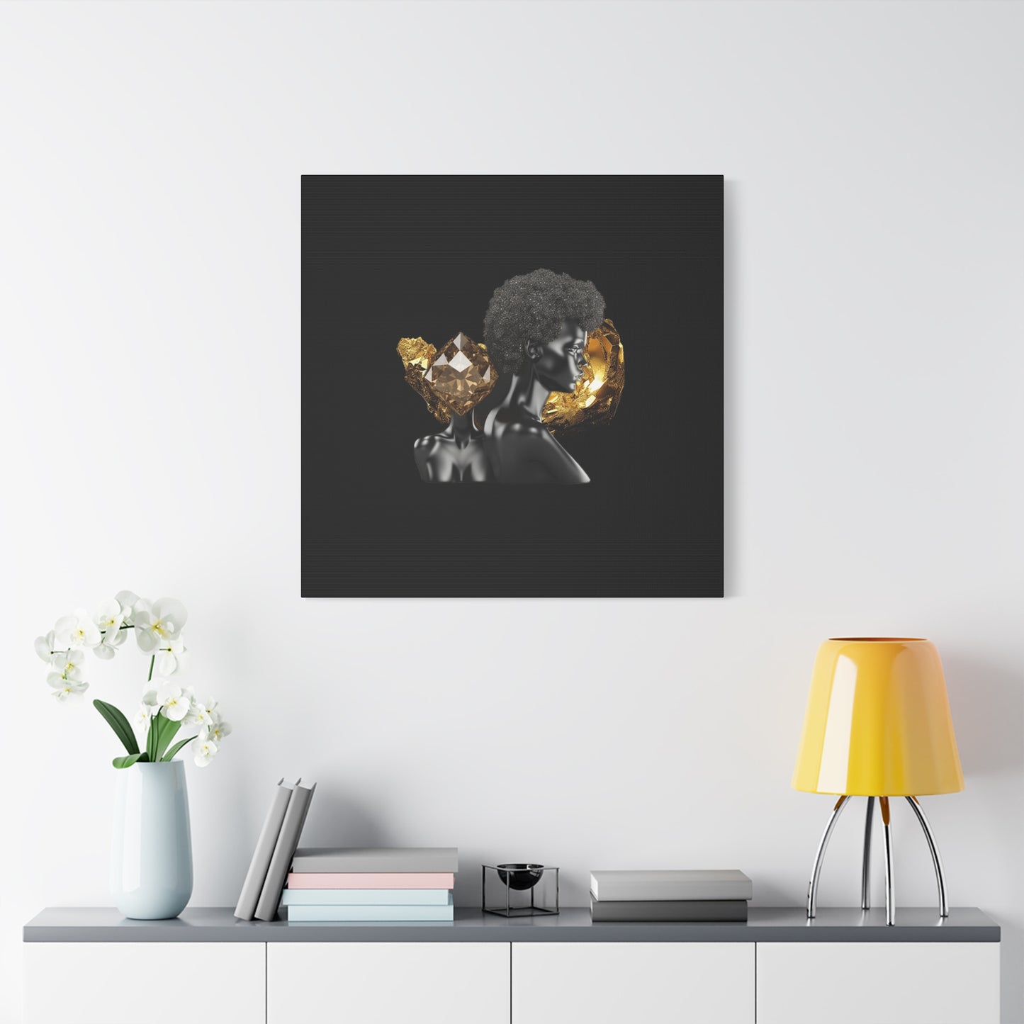 The Black in Everything is Golden (Black)- Wall Art