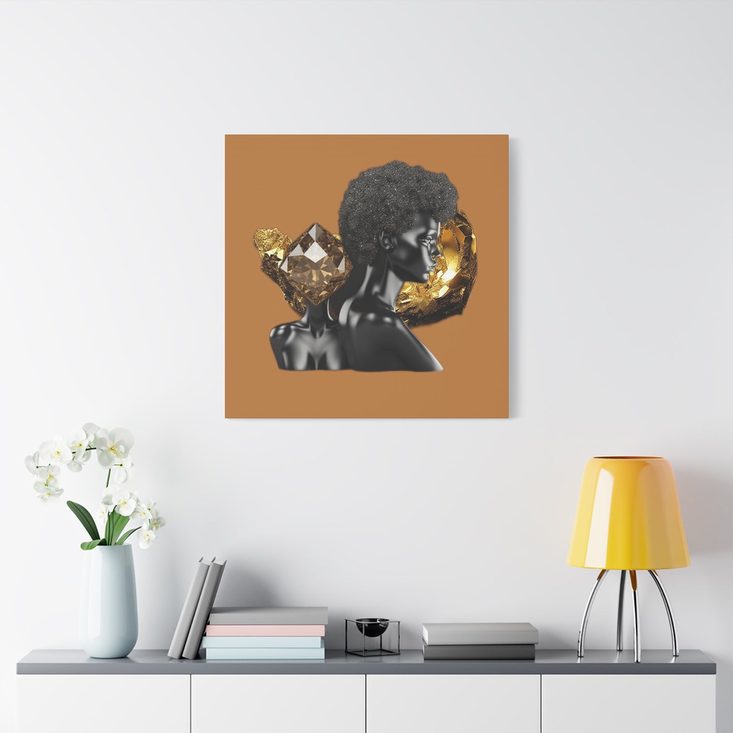 The Black in Everything is Golden (Brown)- Wall Art