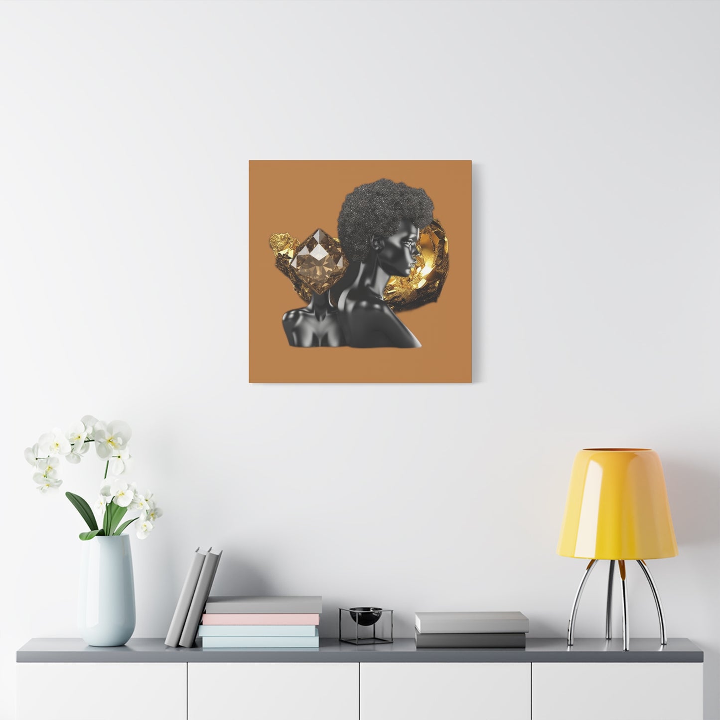 The Black in Everything is Golden (Brown)- Wall Art