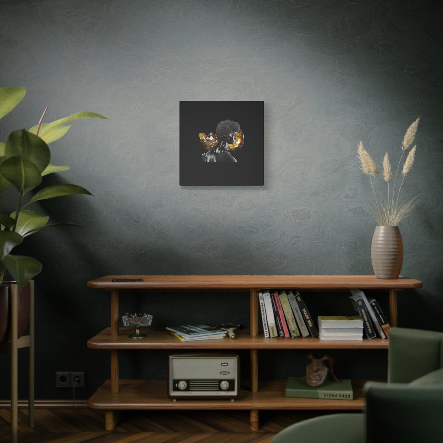The Black in Everything is Golden (Black)- Wall Art