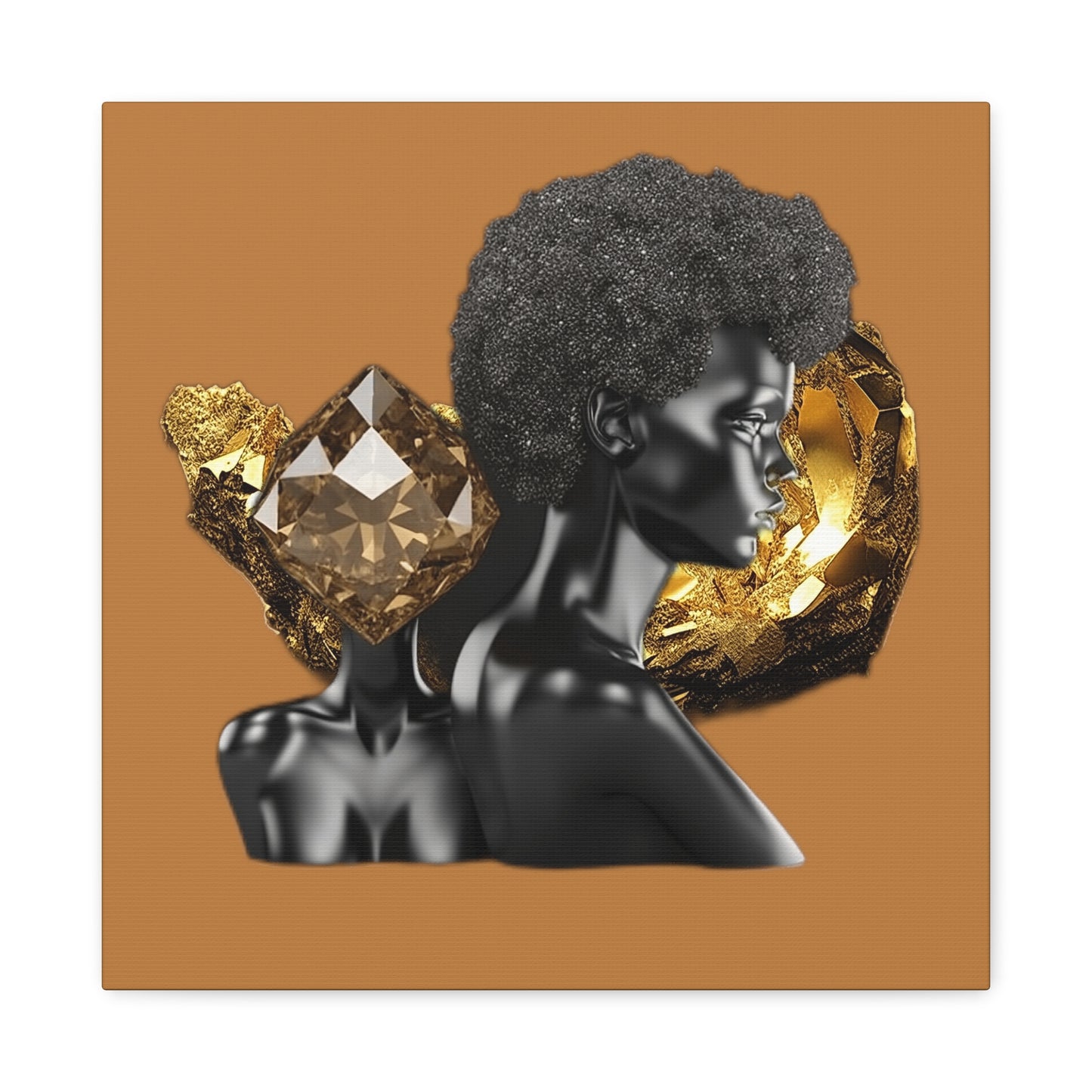 The Black in Everything is Golden (Brown)- Wall Art