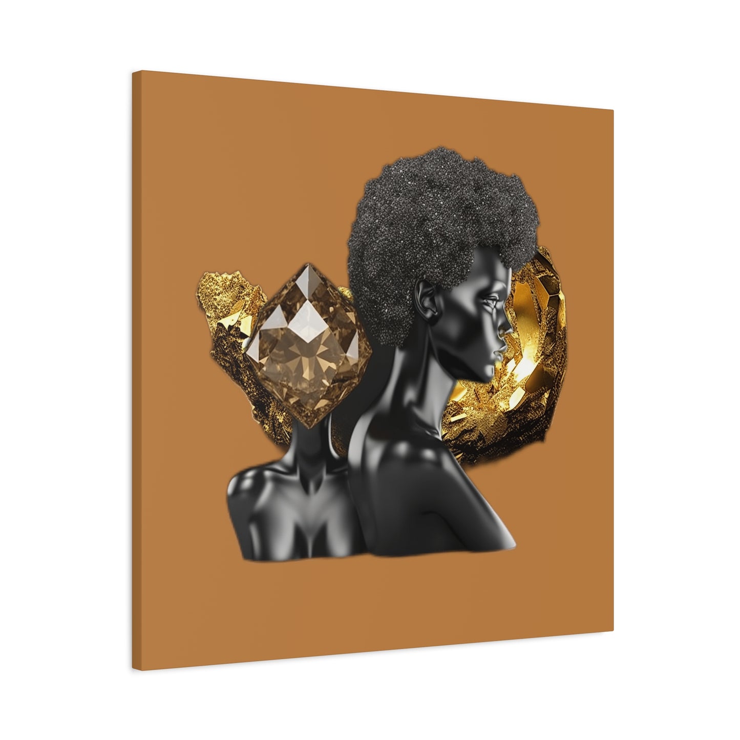 The Black in Everything is Golden (Brown)- Wall Art