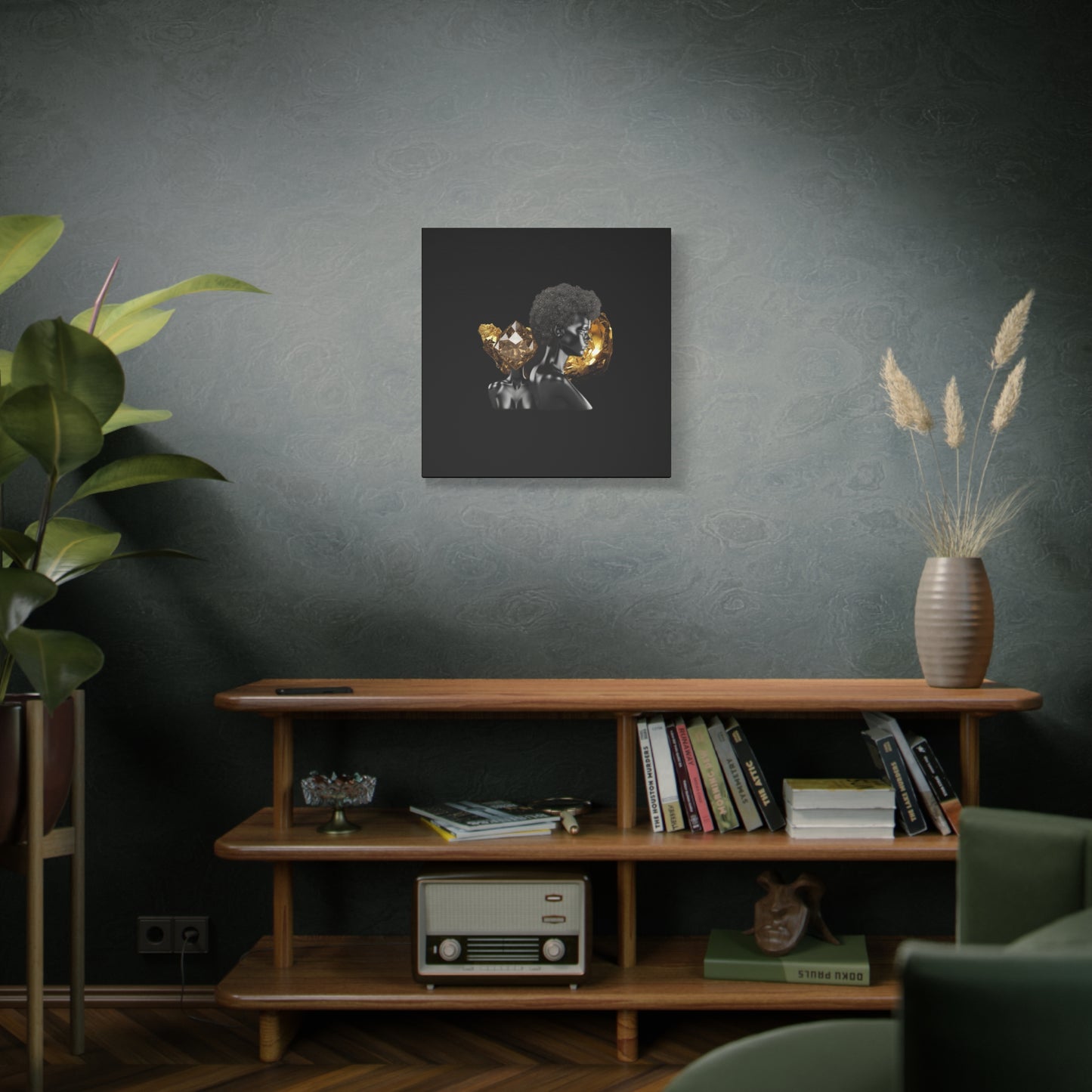 The Black in Everything is Golden (Black)- Wall Art