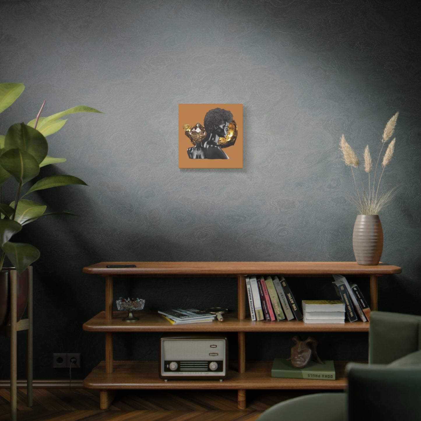 The Black in Everything is Golden (Brown)- Wall Art