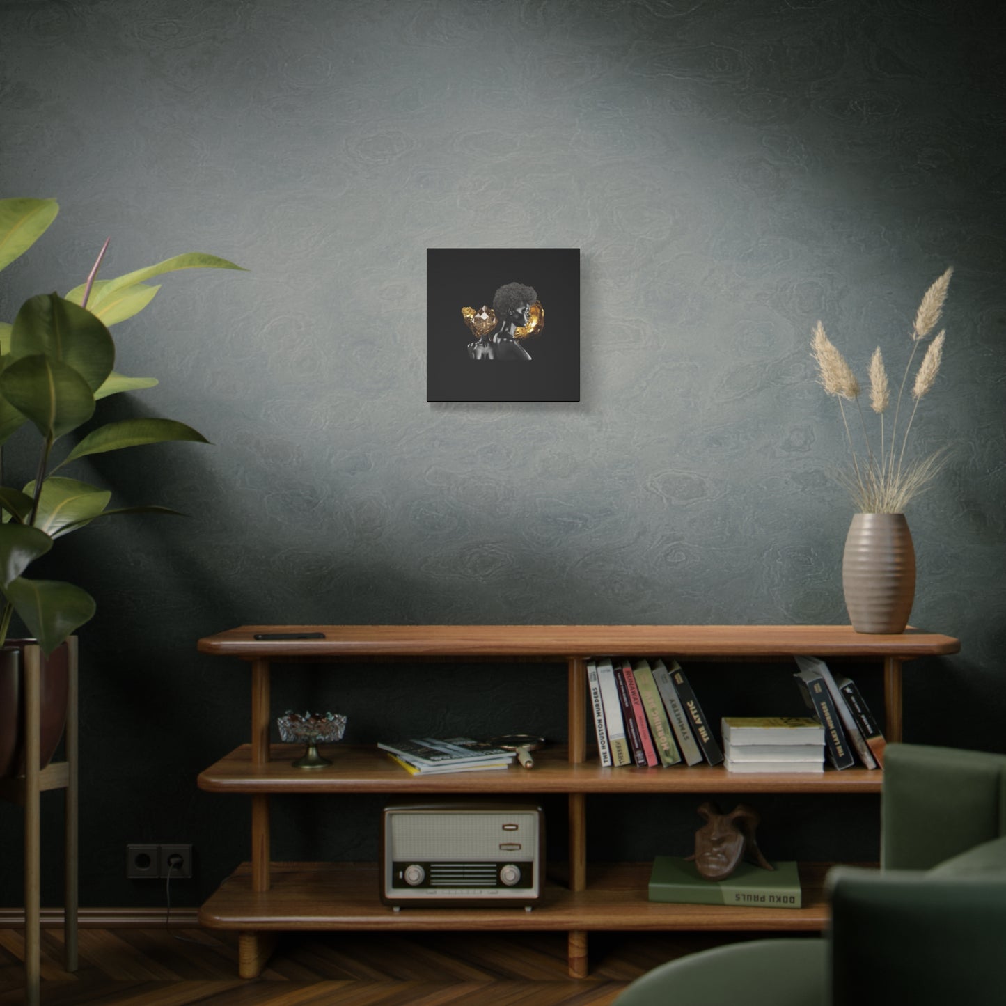 The Black in Everything is Golden (Black)- Wall Art