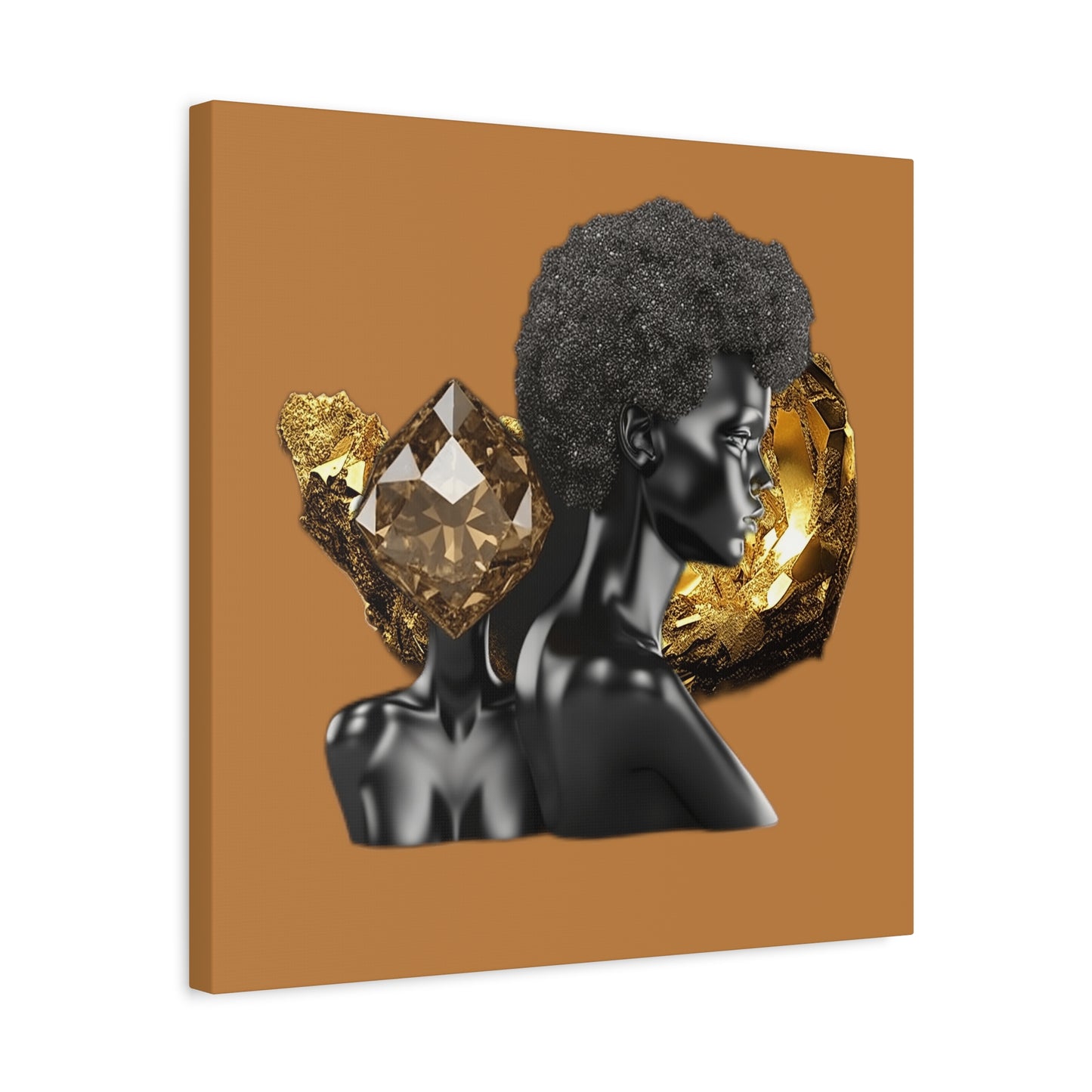The Black in Everything is Golden (Brown)- Wall Art