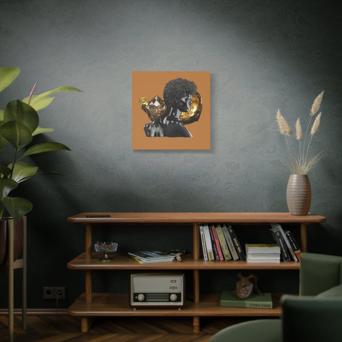 The Black in Everything is Golden (Brown)- Wall Art