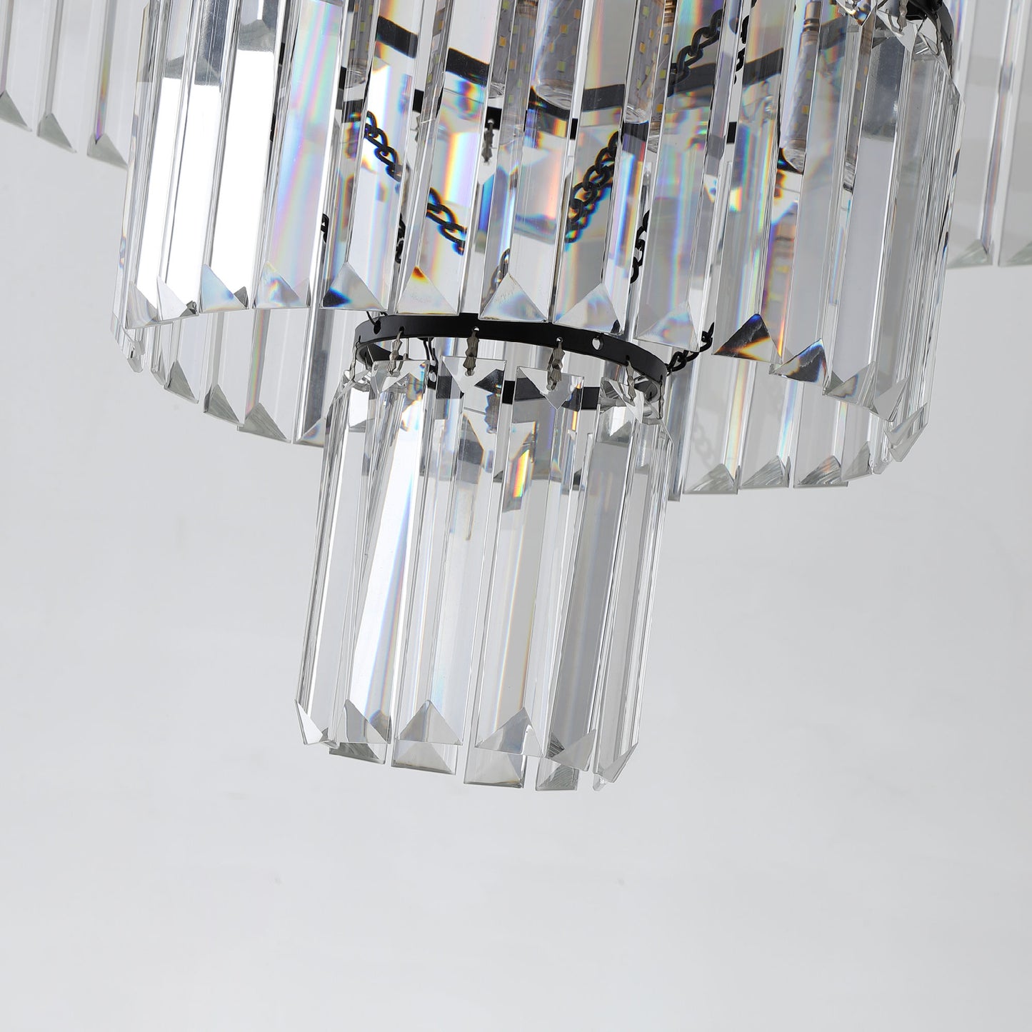 Luxury Crystal Chandelier -Black
