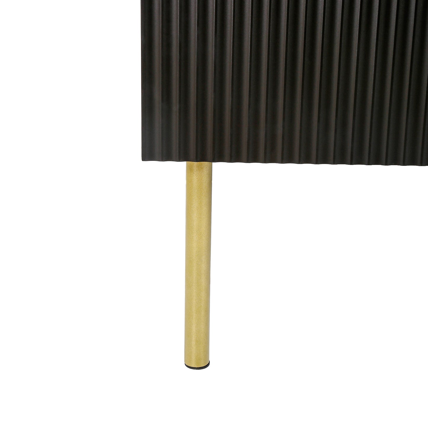 Board Cabinet with Gold Metal Legs