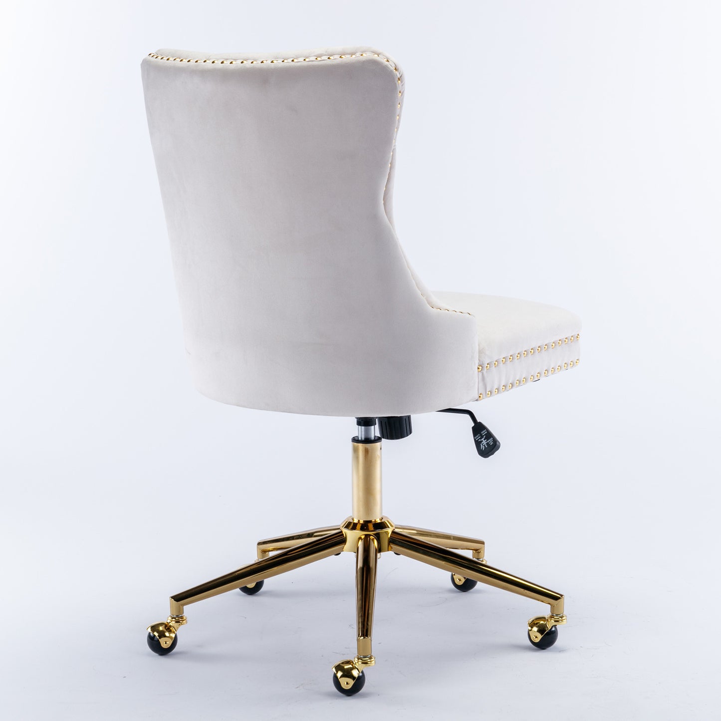 Home Office Chair, Swivel- (Beige)