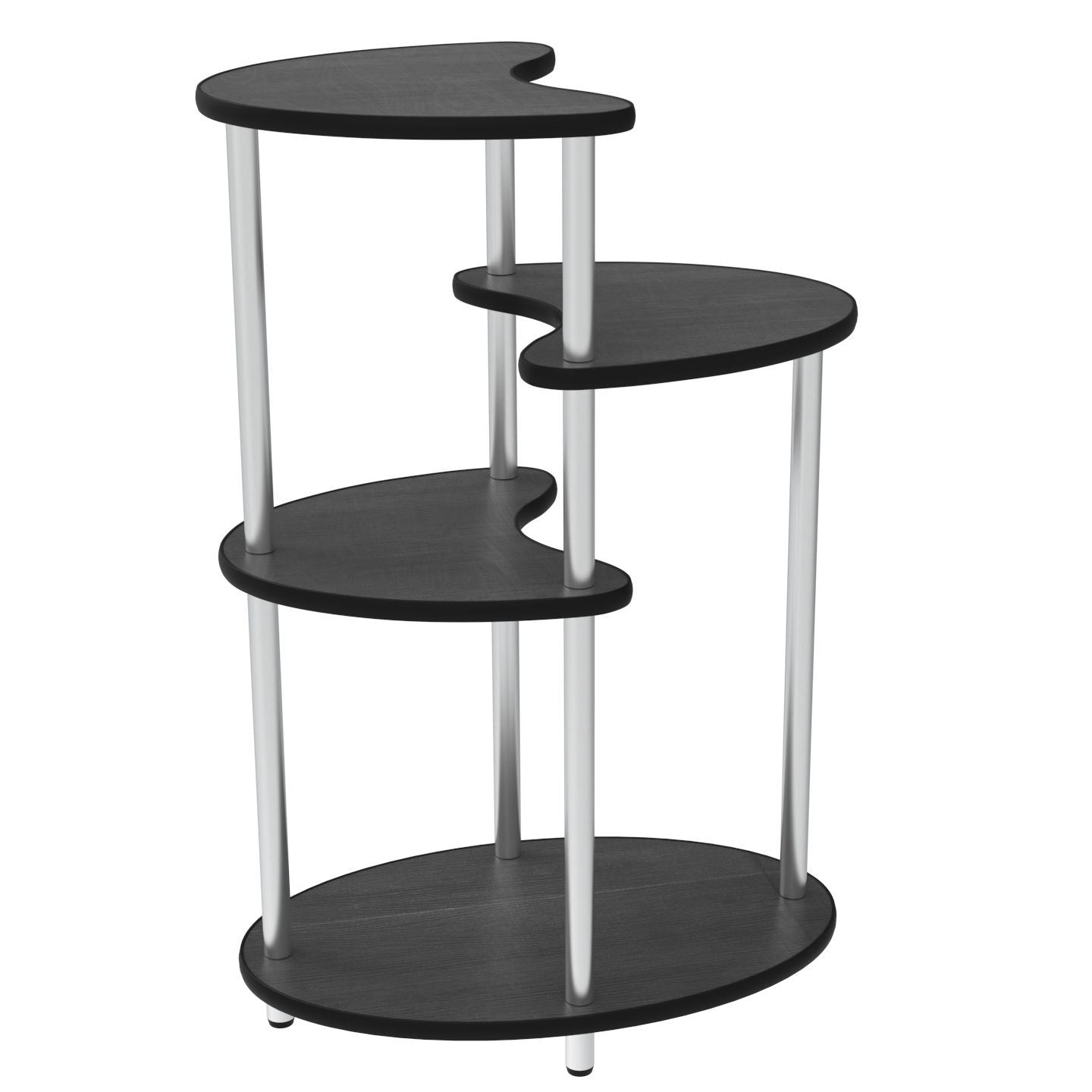 4 Tier Metal Plant Stand Foldable Tall Plant