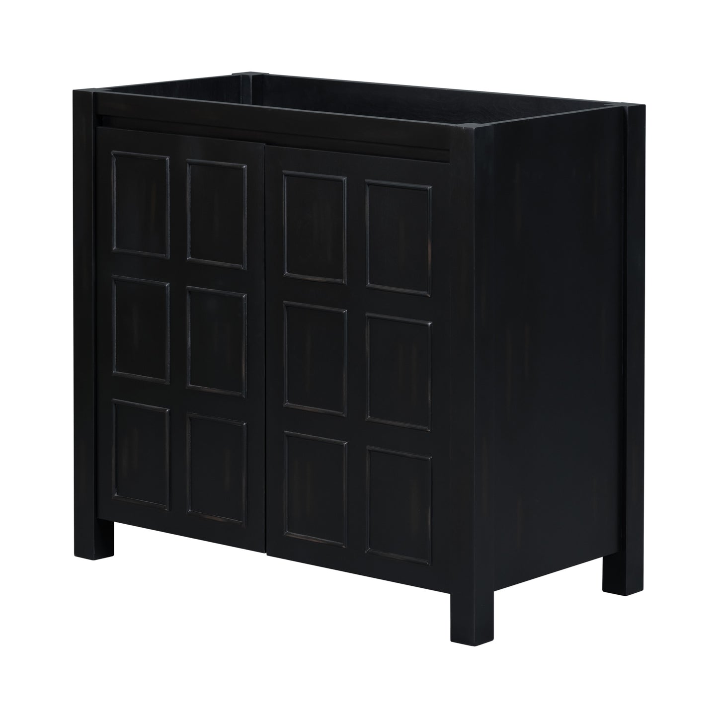 36" Bathroom Vanity-Retro Espresso
