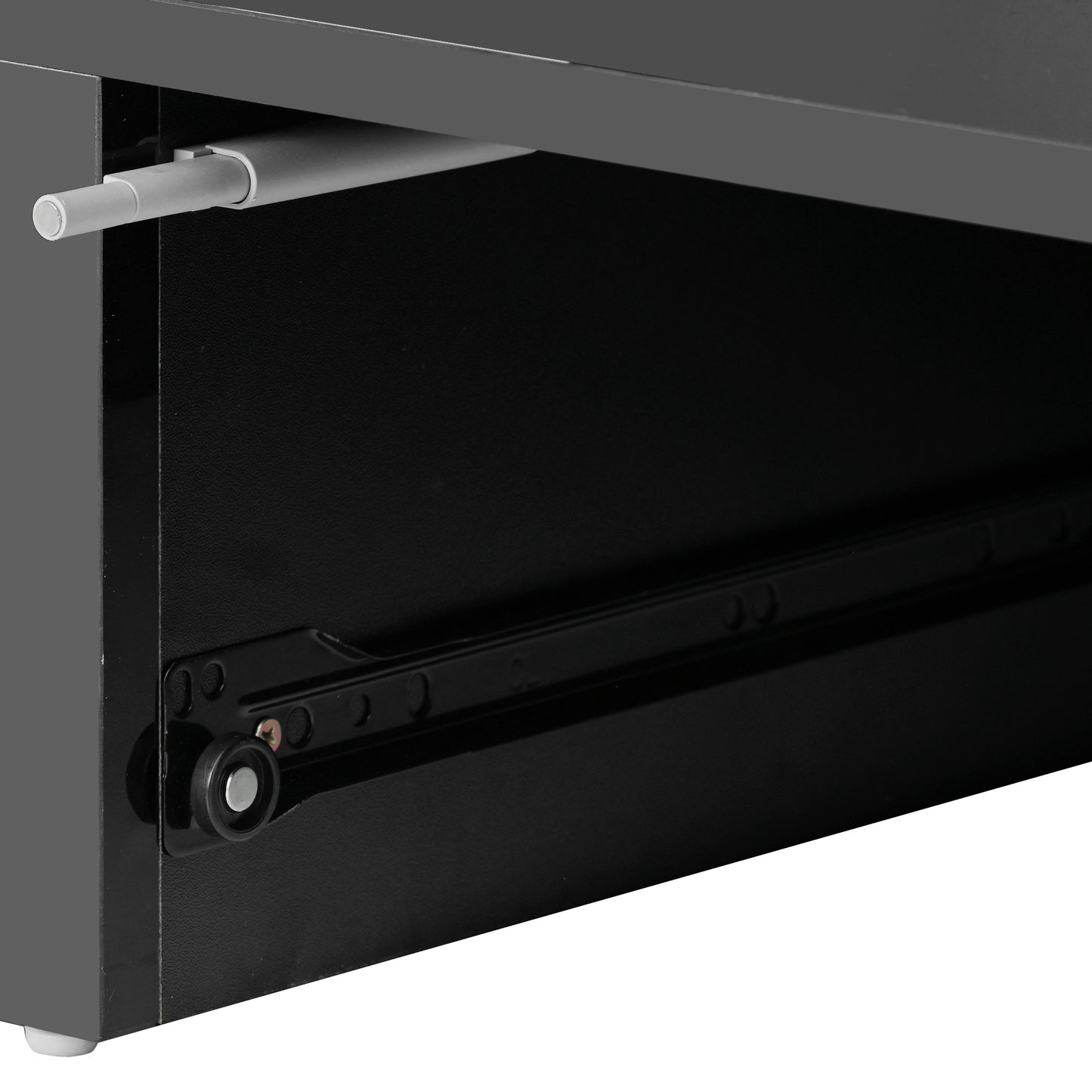 Modern Glossy Coffee Table with Drawer