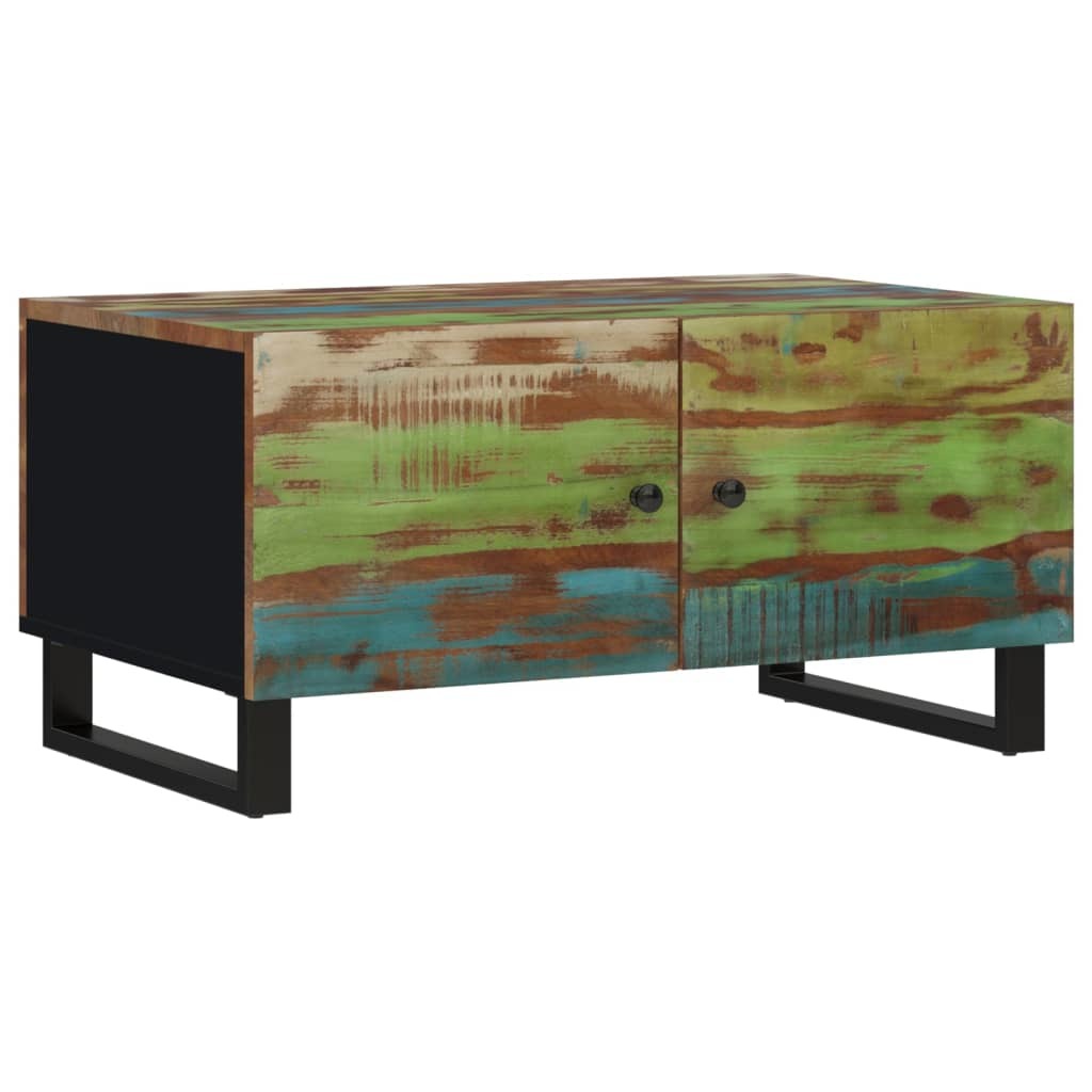 Coffee Table 31.5"x19.7"x15.7" Solid Wood Reclaimed&Engineered Wood