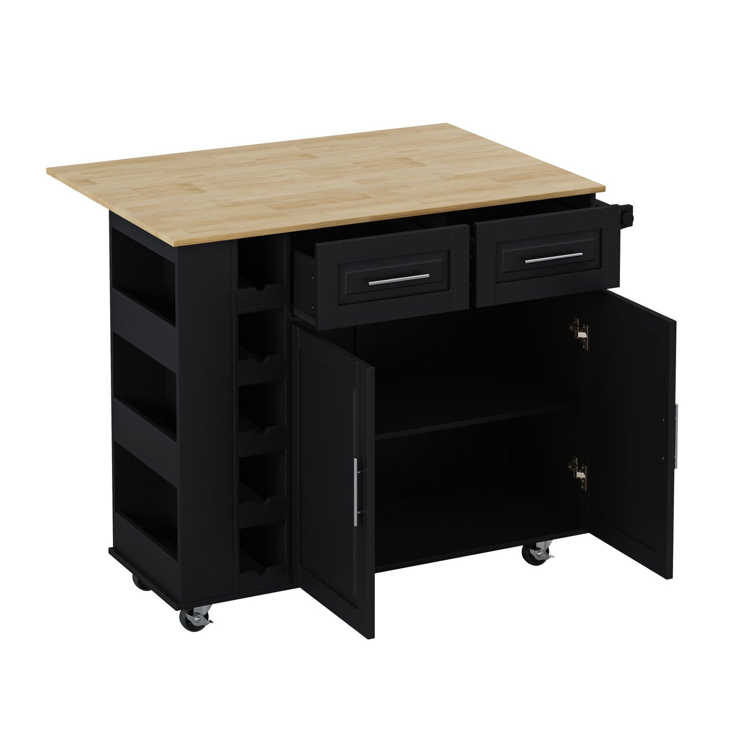 Multi-Functional Kitchen Island Cart