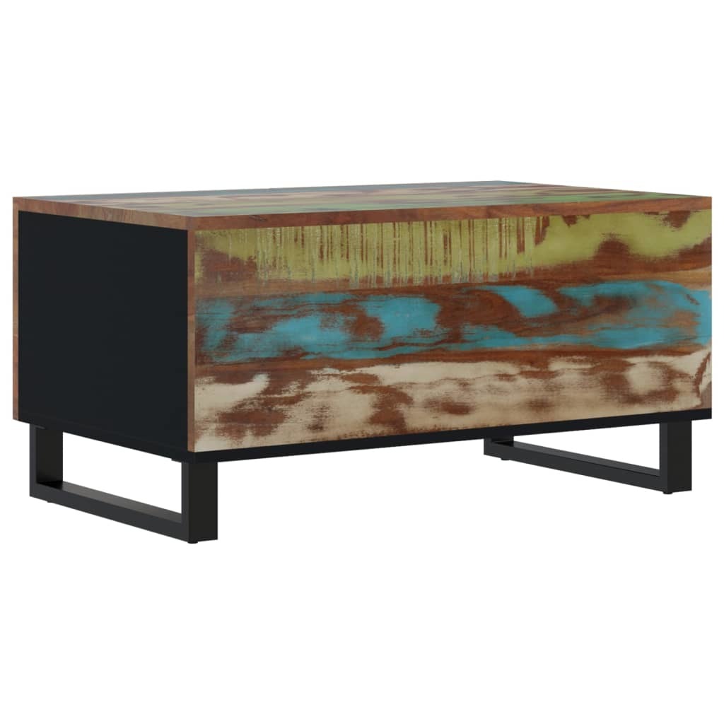 Coffee Table 31.5"x19.7"x15.7" Solid Wood Reclaimed&Engineered Wood