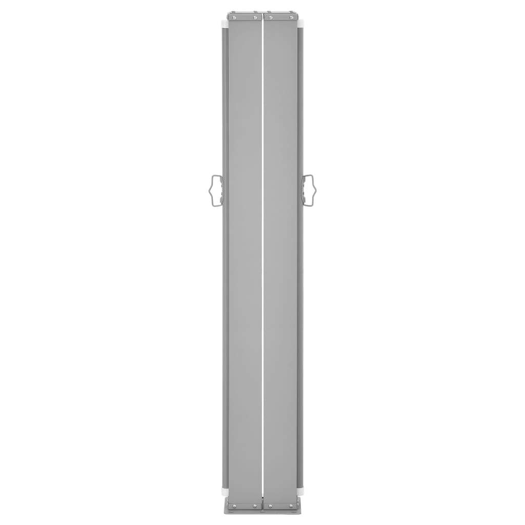 Patio Retractable Double Side Awning 66.9"x236.2" Cream