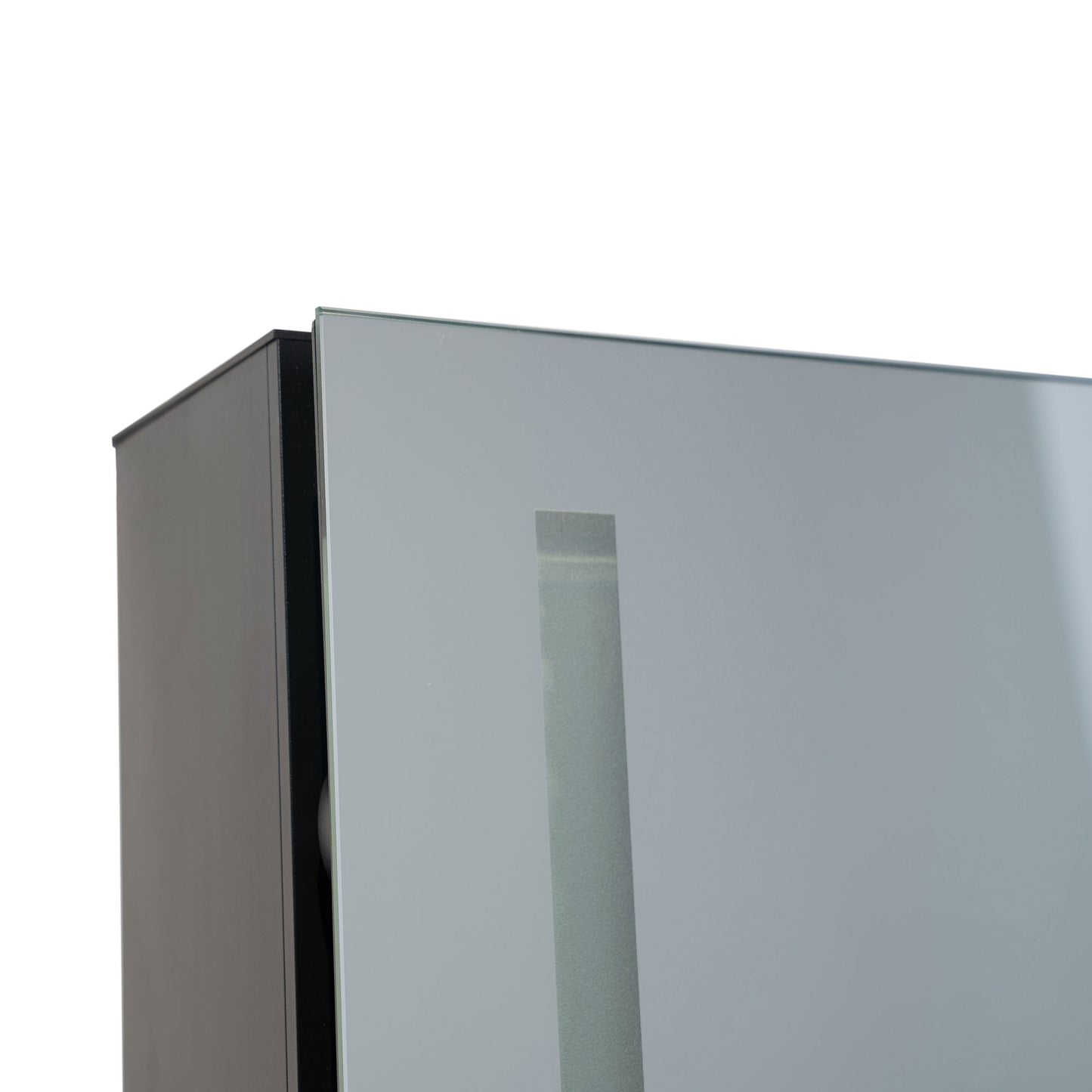 30" W x 26" H Modern Wall Mounted LED Frontlit Bathroom Mirror Temperature Adjustable, Memory Touch Switch