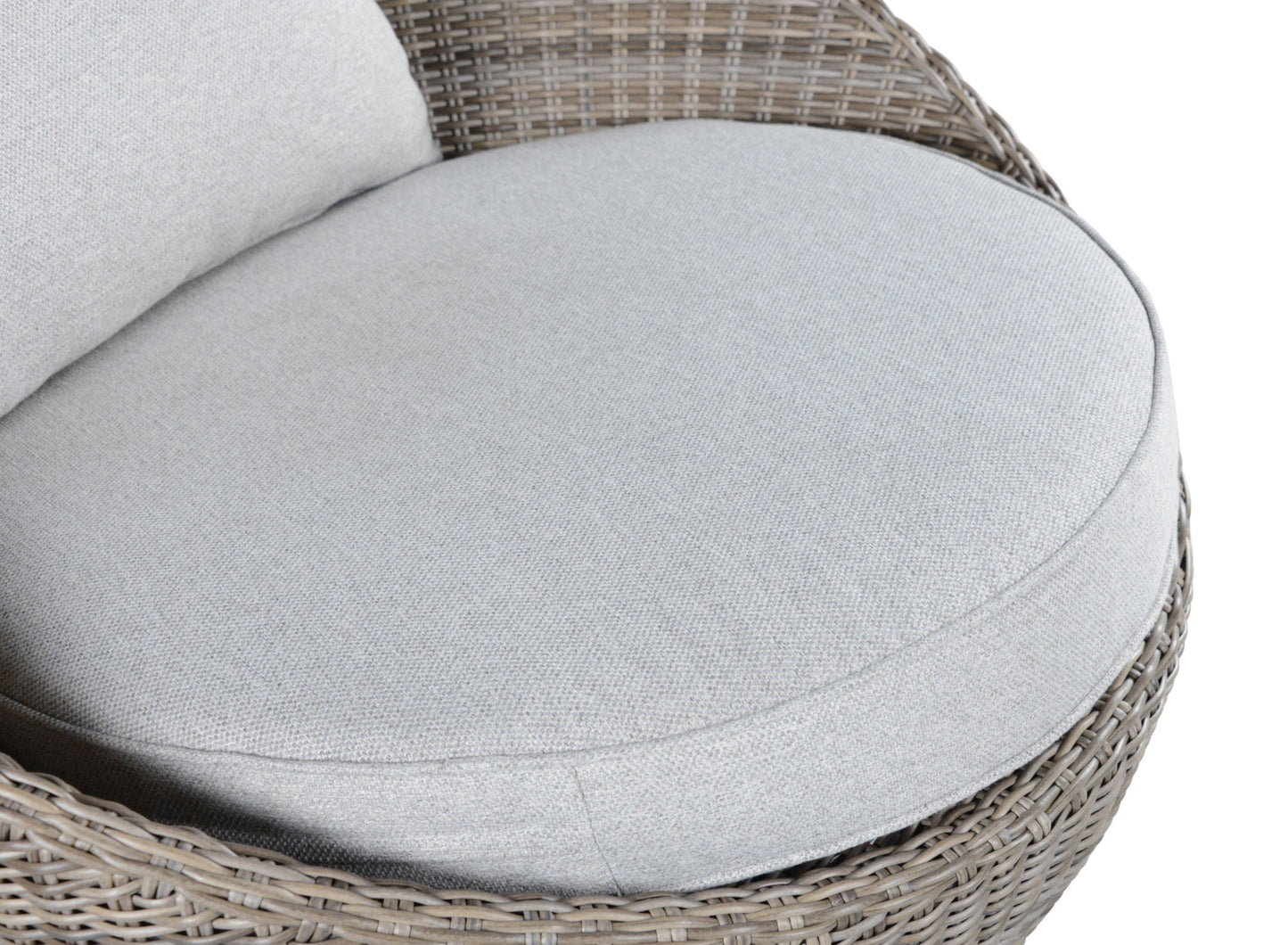 Cozy Outdoor - 3 Set  - All-Weather Resin Wicker, Powder-Coated Aluminum, Fully Assembled