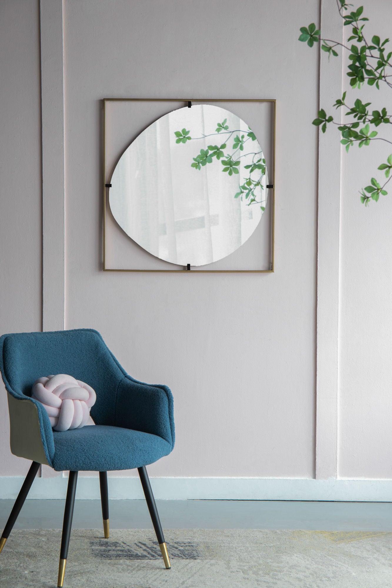 32x1x32" Poppy Mirror
