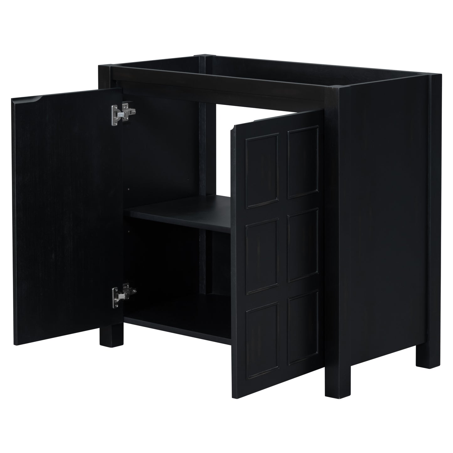 36" Bathroom Vanity-Retro Espresso