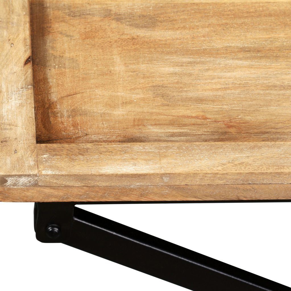 Console Table Solid Mango Wood 51.2"x15.7"x31.5"